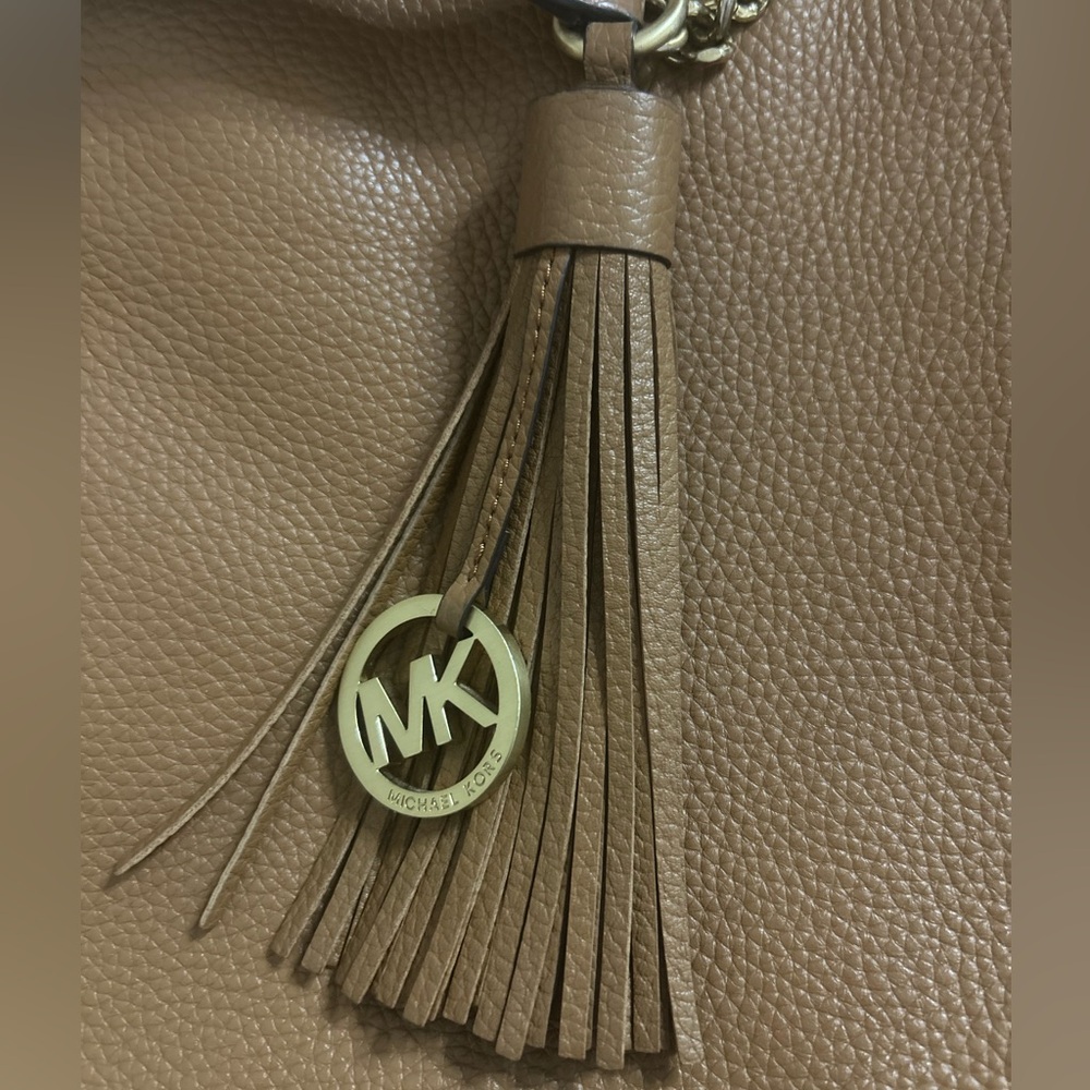 Michael Kors Tan/Brown Whipped Chelsea Leather Bag - Picture 6 of 14